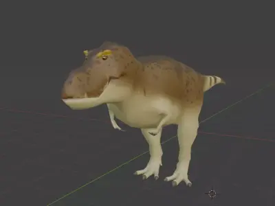 tyrannosaurus rex Free low-poly 3D model