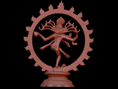 Shiva Nataraja The Lord of Dance 3D print model