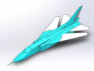 Sukhoi Su-24 3D model
