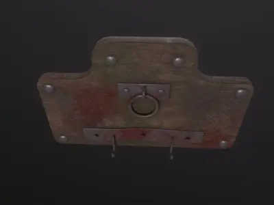Shackles 3D Model Low-poly 3D model