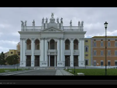 church square 3D model
