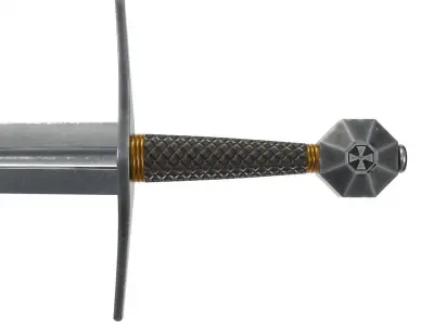 Sword 02 3D model