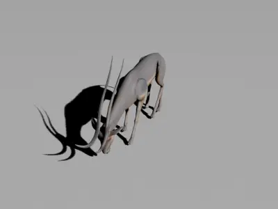 ROBOTIC DEER Free 3D model