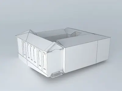 Mother of God Convent historic  Free 3D model