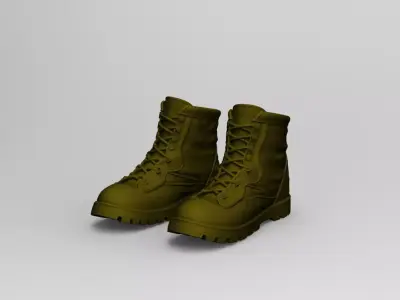 British Military Boots 3D print model