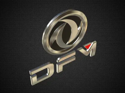 dongfeng logo 3D model
