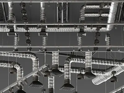 Ceiling Ventilation 3D model