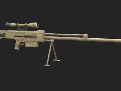 Zijiang m99 Low-poly 3D model