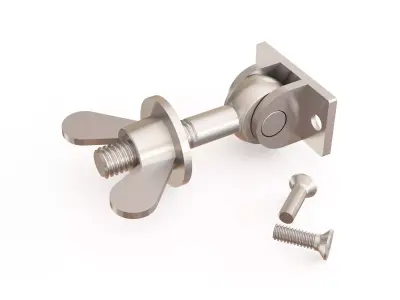 Lock clamp bolt 3D model