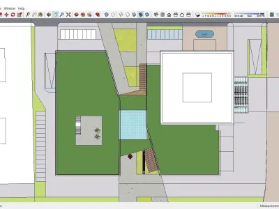 Sketchup Commercial Complex N5 3D model