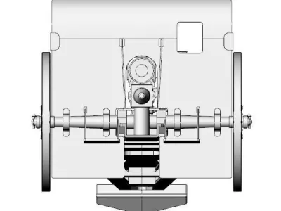 CANNON FELDKANONE 7 5cm  3D model