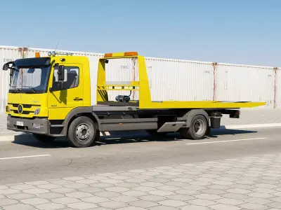 Mercedes Tow Truck 3D model