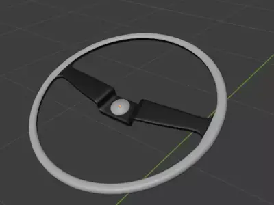 stearing wheel 3D model