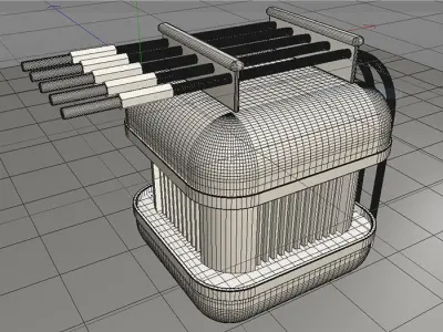 Sci Fi Power Prop Free 3D model