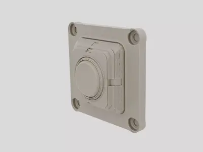 Industrial Factory Control Button Housing for 3D print 3D model
