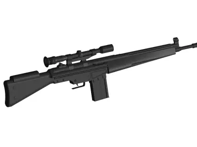 G3 rifle 3D model purchase