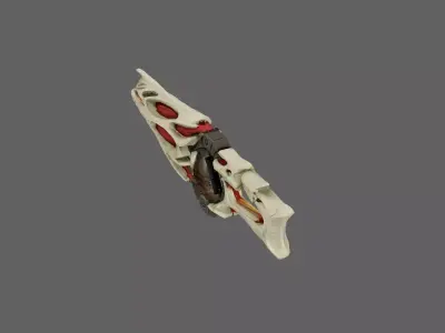 Gun 3D Model 3D model purchase