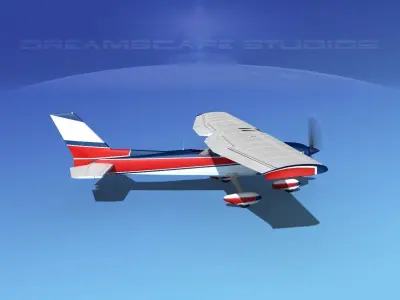 Cessna 152 Aerobat V01 3D model