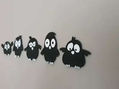 Birds Wall Decor Free 3D print model