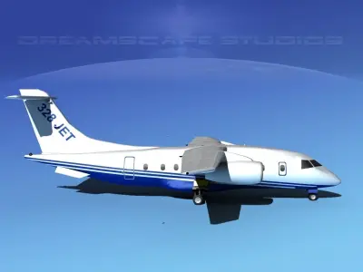 Dornier 328Jet Dornier 3D model
