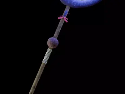 Astral Pincer Low-poly 3D model