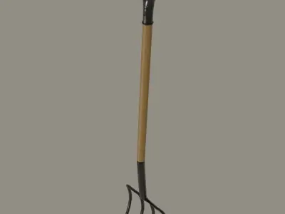 Pitchfork 3D model
