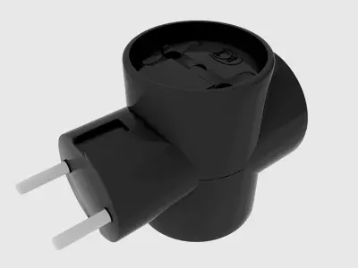 Splitter triple 3D model