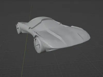 concept car 3D model purchase
