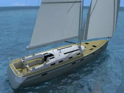 bavaria 55 cruiser 3D model