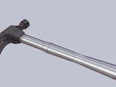 hammer2 hammer Low-poly 3D model