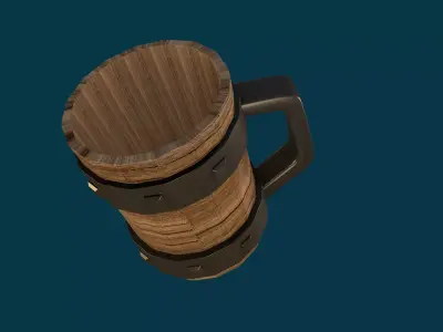 Beer Mug 3D model