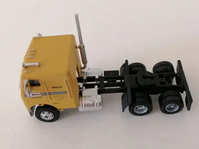 HO Freightliner cabover tractor parts  3D print model