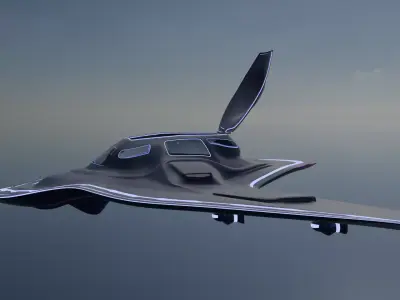 Spaceship Alien Ufo 3D model