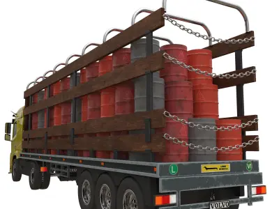 volvo fh 16 truck 3 3D model