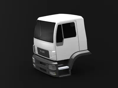 MAN CAB Free 3D print model