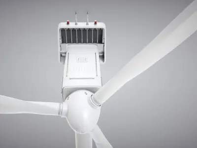 Wind Turbine 3D model 9