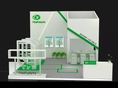 Exhibition - Area - 6X6-3DMAX2009-53 3D model