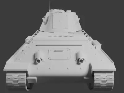 Tank t-34 3D model