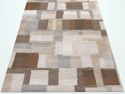 modern carpet 3D model