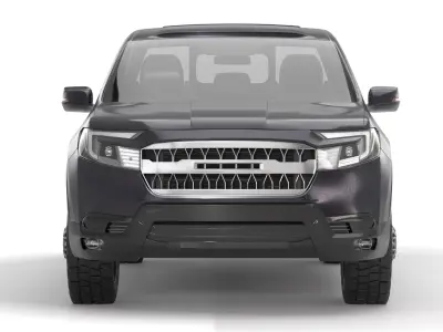 Generic Pickup Truck 04 3D model