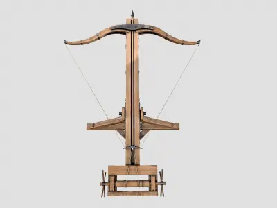 Ballista Low-poly 3D model