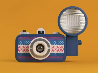lomography la sardina 3D model