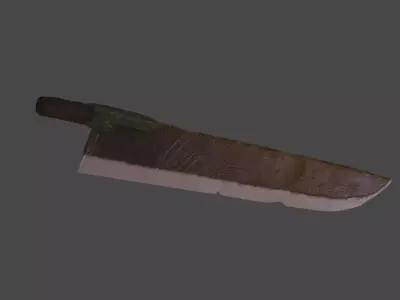 silent hill sword Low-poly 3D model