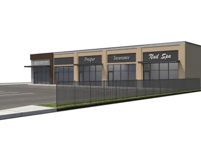 Retail-112 Retail Store 3D model