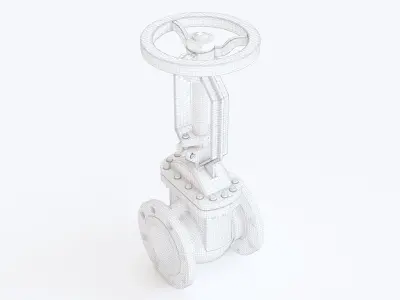 Valve 02 3D model
