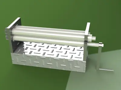 manual sheet metal bending machine Free 3D model