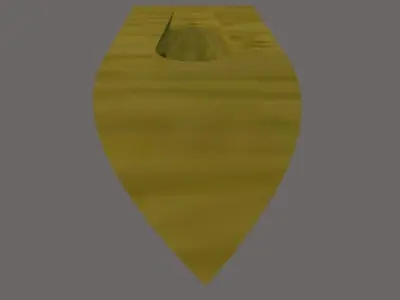 Rc boat V hull  3D model