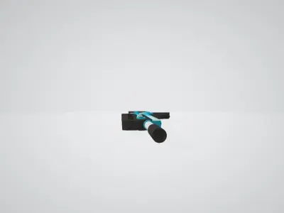 Blue Archive Asuna Weapon Free low-poly 3D model