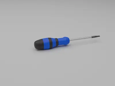 Simple Screwdriver Free 3D model purchase