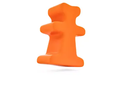 BUILDER Meeple Token Upgrade  Board Game Asset  04 3D print model